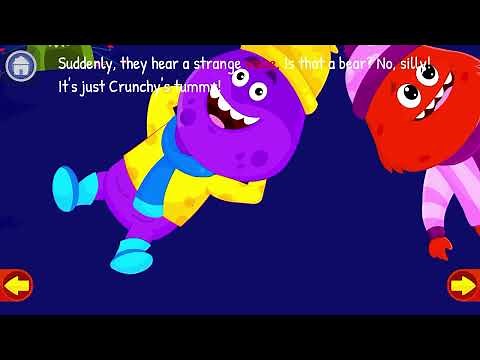 Cartoon games | Chomping Monsters camping ⛺️