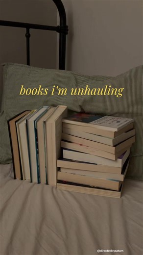 selling whatever i can to a bookstore friends and the rest will go into a little free library! [ #booktok #bookunhaul #declutter #literature #fyp ]