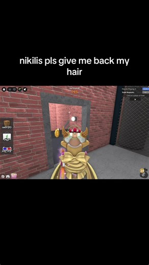 bald crepe reminds me of those ibuki mioda with no wig videos #fyp #roblox #mm2 #crk #strawberrycrepecookie