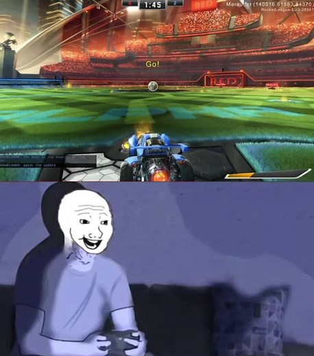 Boring ah game #fyp #fypシ #rl #rocketleague #rocketleaguehighlights | rocket league