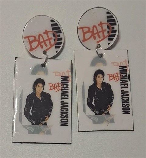 Michael Jackson "bad" Album Cover - Etsy