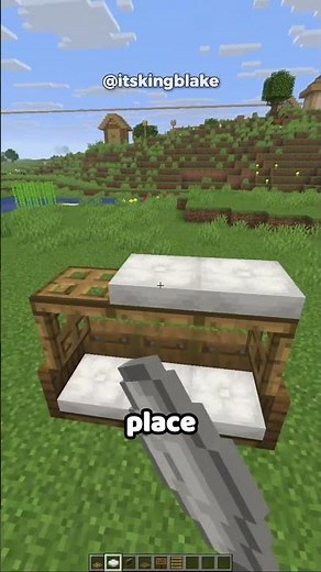 How to Build a Double Decker Couch in Minecraft