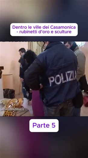 Dentro le ville dei Casamonica- rubinetti d’oro e sculture #Polizia #Agenti #italianpolice #Emergenza #Carabinieri