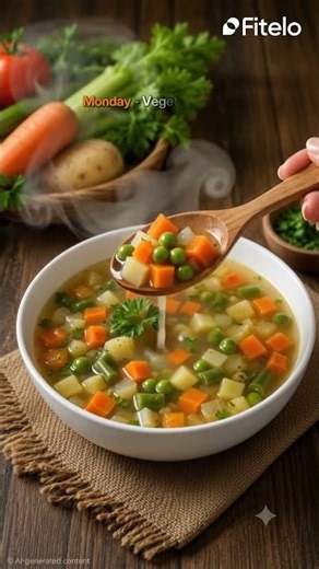 7-Day Weight Loss Soup Plan ! Low Calorie🥣 #soup