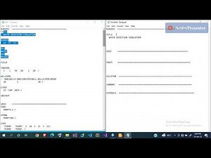 Schlumberger Eclipse Water Injection tutorial