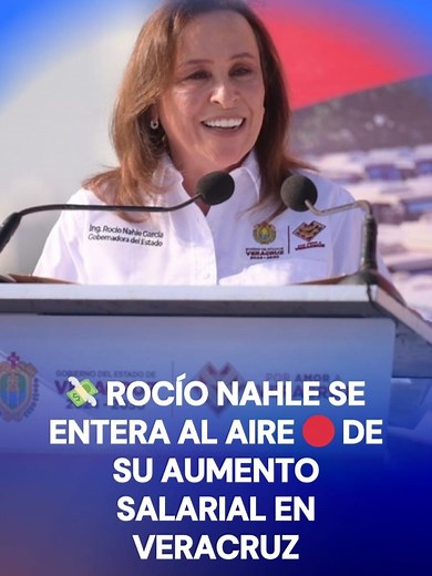 💸 Rocío Nahle se entera al aire 🔴 de su aumento salarial en Veracruz #TikTokInforma #TikTokMeHizoVer #FórmulaNoticias #Viral #México #Noticias #Política #Polémica #Morena