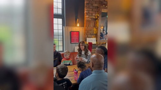 Watch: Princess Kate joins dads group for pub and park play date