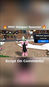 MM2 ITEM SPAWNER SCRIPT 2025 ( SPAWN GINGERSCOPE ) #mm2 #mm2fyp #script #robloxfyp #mm2update