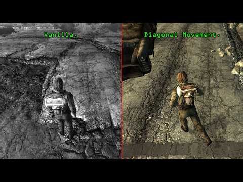 FO3 Mods - Diagonal Movement by Drarack