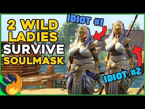 2 CRAZY Ladies Have A LAUGH Playing Soulmask Shifting Sands | Complete Playthrough