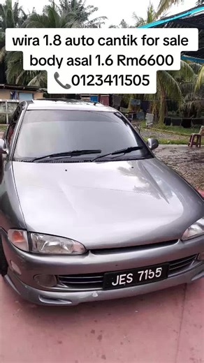 Wira 1.8 Auto Cantik untuk Dijual RM6600