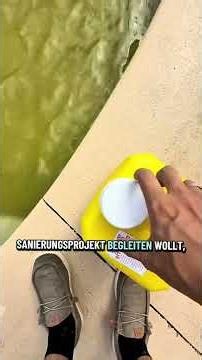 100 Liter Chlor gegen den schwärzesten Pool der Welt