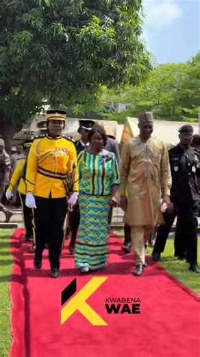 Women Can Do! The Vice President of the Republic of Ghana 🇬🇭 Professor Jane Naana Opoku-Agyemang in the middle. The next woman is the Director-General of the Ghana 🇬🇭 Prison Service Mrs. Patience Baffoe-Bonnie (ESQ) Give the women chance and they can perform creditable. #ghana #women #womenempowerment #womeninbusiness #womaninuniform | Robert Otchere