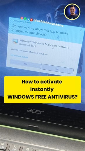 use free Antivirus on windows