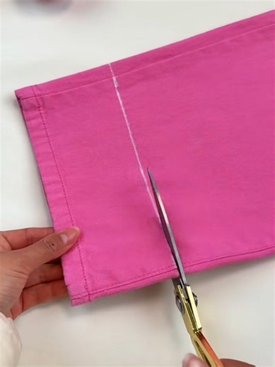 Easy Hand Stitch Technique to Shorten Pants