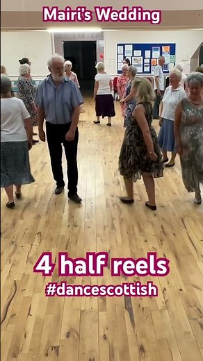 Scottish Country Dancing - 4 half-reels #formations #dancescottish #scottishdance #learning #dancing