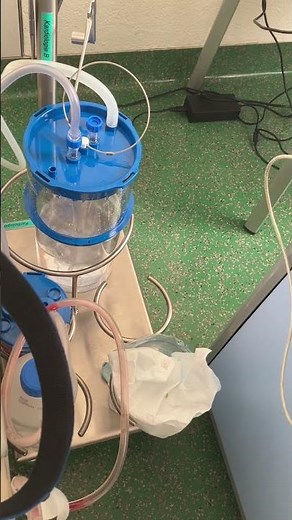 Im Krankenhaus - Thorax Drainage
