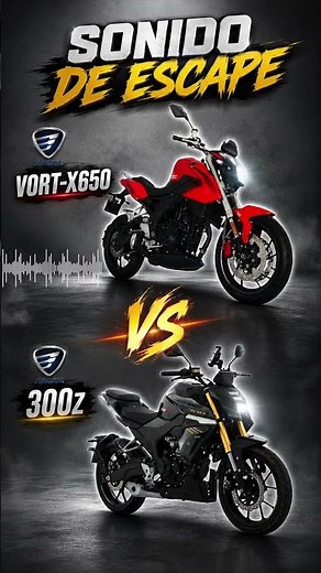 Vortx650 🆚 300z #motos #italika