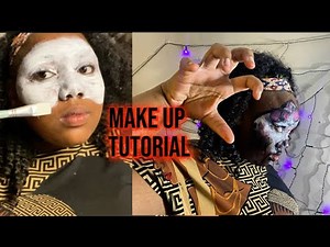 Halloween hello Kitty versus zombie kitty make up tutorial ￼
