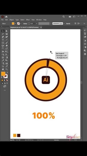 Easy-to-Adjust Percentage Calculations in adobe illustrator. Illustrator shortcut tricks 🔥 #design #shortcuts #Illustrator #graphics #adobe #tips #graphicdesign #designer | Graphixel