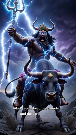 ADAD — God of Storms, Thunder, and Rain | Babylonian Mythology