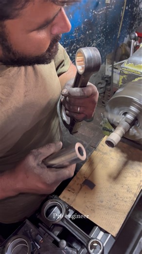 Incredible Piston Connecting Rod Con Resizing #shortsviral #skills #pistons #rod #trending #fypシ