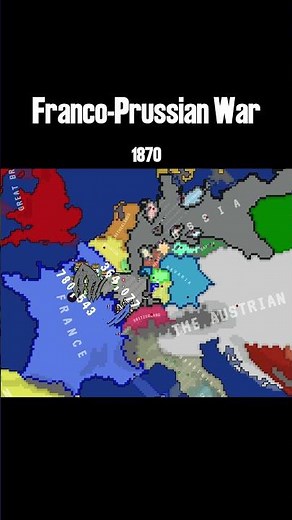 Franco-Prussian War in Ages of Conflict #agesofconflict #map #history