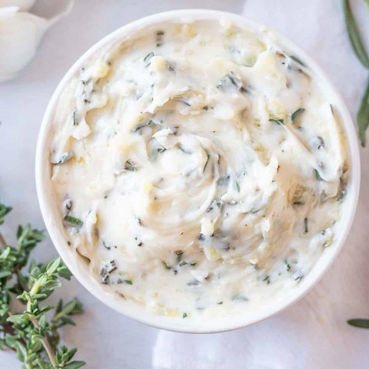 The BEST Garlic Herb Butter - Fresh, Easy, Delicious