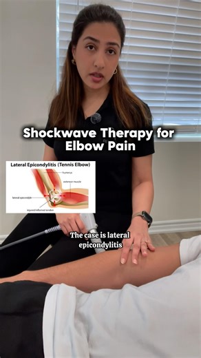 Shockwave Therapy for Elbow Pain #elbowpain #shockwavetherapy #lateralepicondylitis