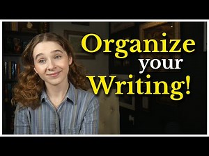 How I Organize My Writing Projects | Organization for Writers | Sydney Faith Author