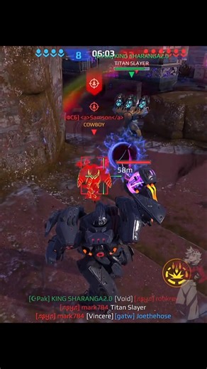 ULTIMATE TNA CHARGE #sharanga #warrobots #mauler #revenant #ultimate