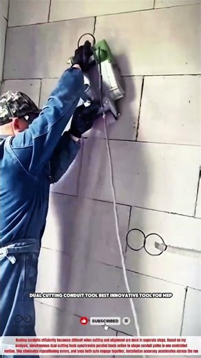 Dual Cutting Conduit Tool Best Innovative Tool For MEP
