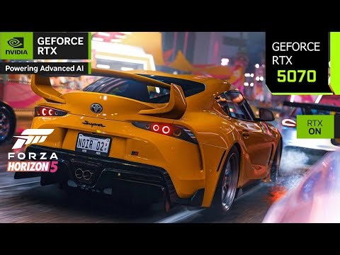 Forza Horizon 5 | RTX 5070 4K, 1440p, 1080p DLSS 4.5 Multi Frame Generation | PC Performance