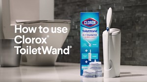 Clorox ToiletWand Disposable Toilet Bowl Brush Cleaner System, 2 Pack