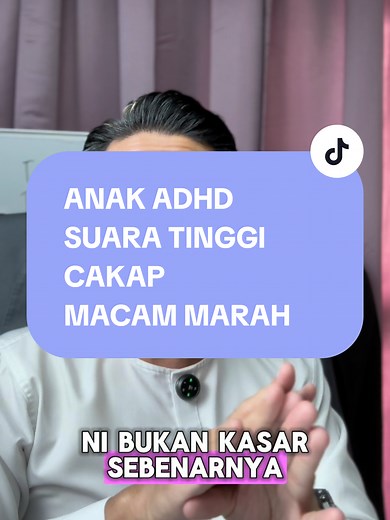 ANAK ADHD SUARA TINGGI.. CAKAP MACAM MARAH.. #tantrum #adhd #autism #autsime #tipsparenting