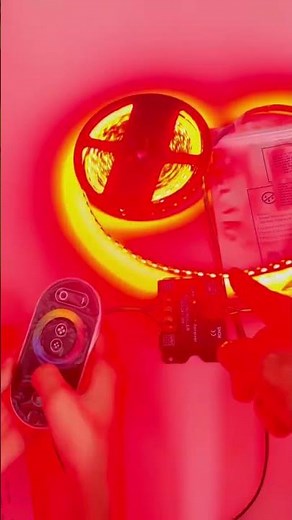 RGBW LED Strip Light Animation | Dynamic Flowing Effets #rgbwledstrip #dynamiclighting #ledanimation