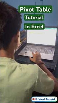 Pivot Table in Excel for Beginners | Excel Tips & Tricks #excel #pivottable #pivotchart #exceltips