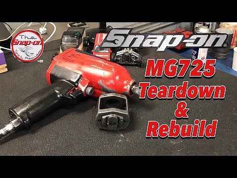 SNAP-ON MG725 Teardown & Rebuild
