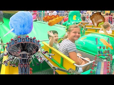 Family Fun Day At The Fair 🎡with Fun and Crazy Family!