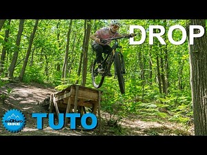 Jump Tutorial #2 - How to approach and successfully complete a drop jump on a mountain bike?