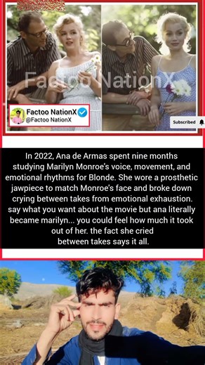 Say What You Want About Blonde… Ana de Armas BECAME Marilyn 🎭✨ #Shorts