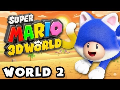 Super Mario 3D World: World 2 100% CONQUERED!
