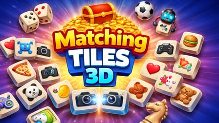 Matching Tiles 3D — play on Playgama (by John Hany)