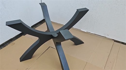 Spider X-shape Metal Dining Table Base for Round or Square Tabletops. Free Shipping [RNFLK122] - Etsy