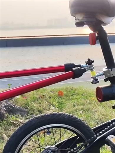 Tow a Camper Trailer with Your Foldable E-Bike