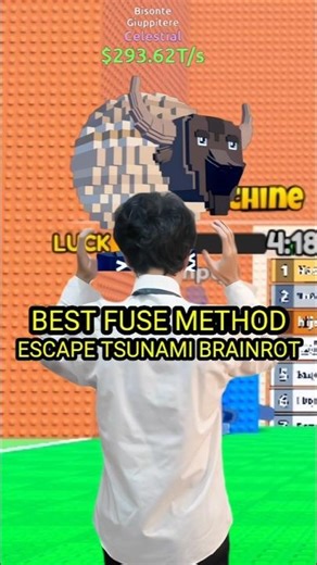Best fuse method escape tsunami for brainrot