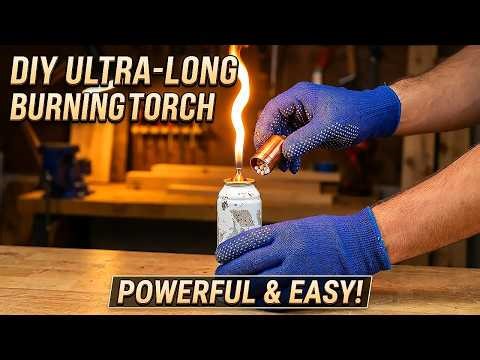 This DIY Sawdust Burner Burns for HOURS! (Ultra Powerful & Cheap to Make) 🔥