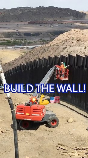 142K views · 7.9K reactions | Build the wall! 47 is doing it! Make it high, wide, and electrified!  | Jeff Rainforth | Facebook