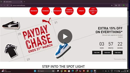 #webdevelopment #html #css #bootstrap #frontend #webdesign #projectshowcase #coding #pumaclone #responsivedesign | Indani Satya Sai Mouli