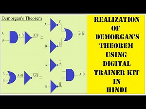 Demorgan's Theorems